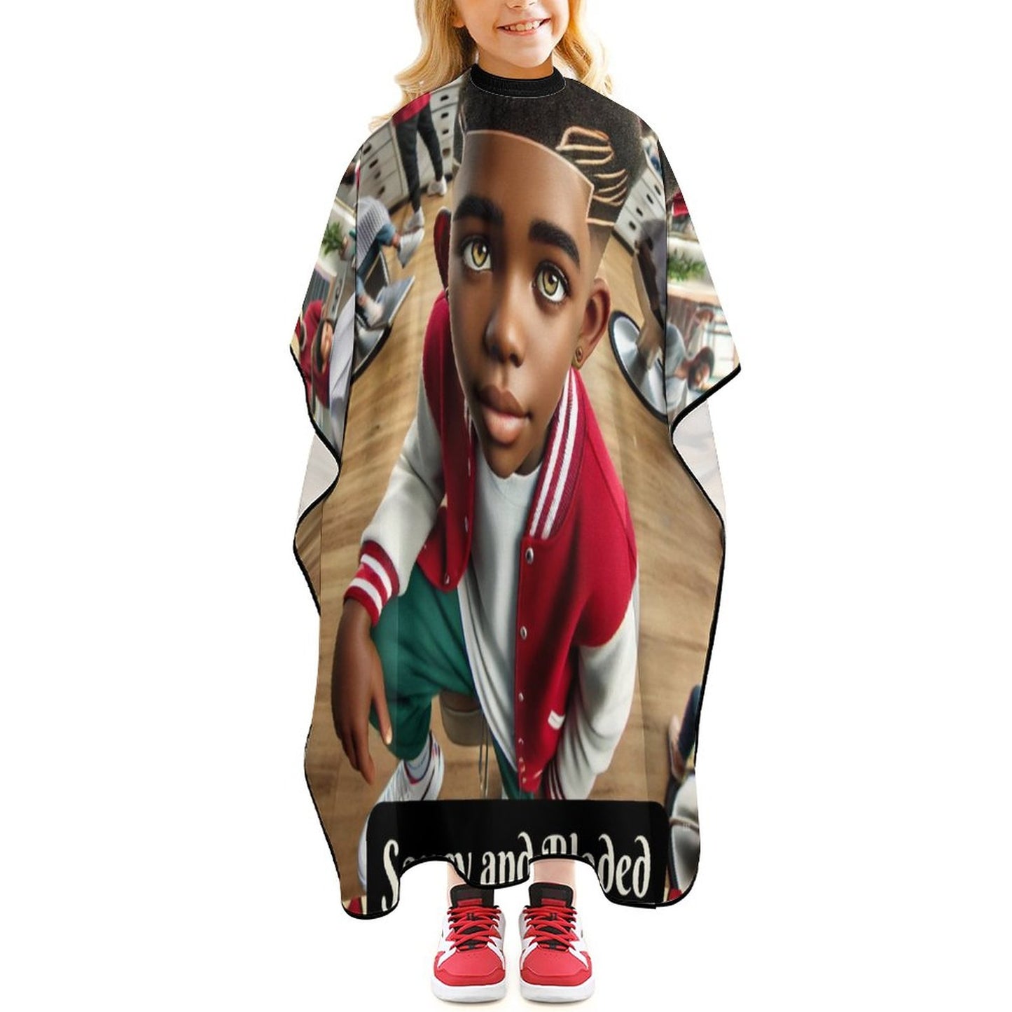 Saucy and Faded Children's Barber Apron