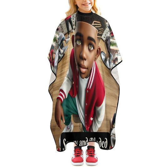 Saucy and Faded Children's Barber Apron