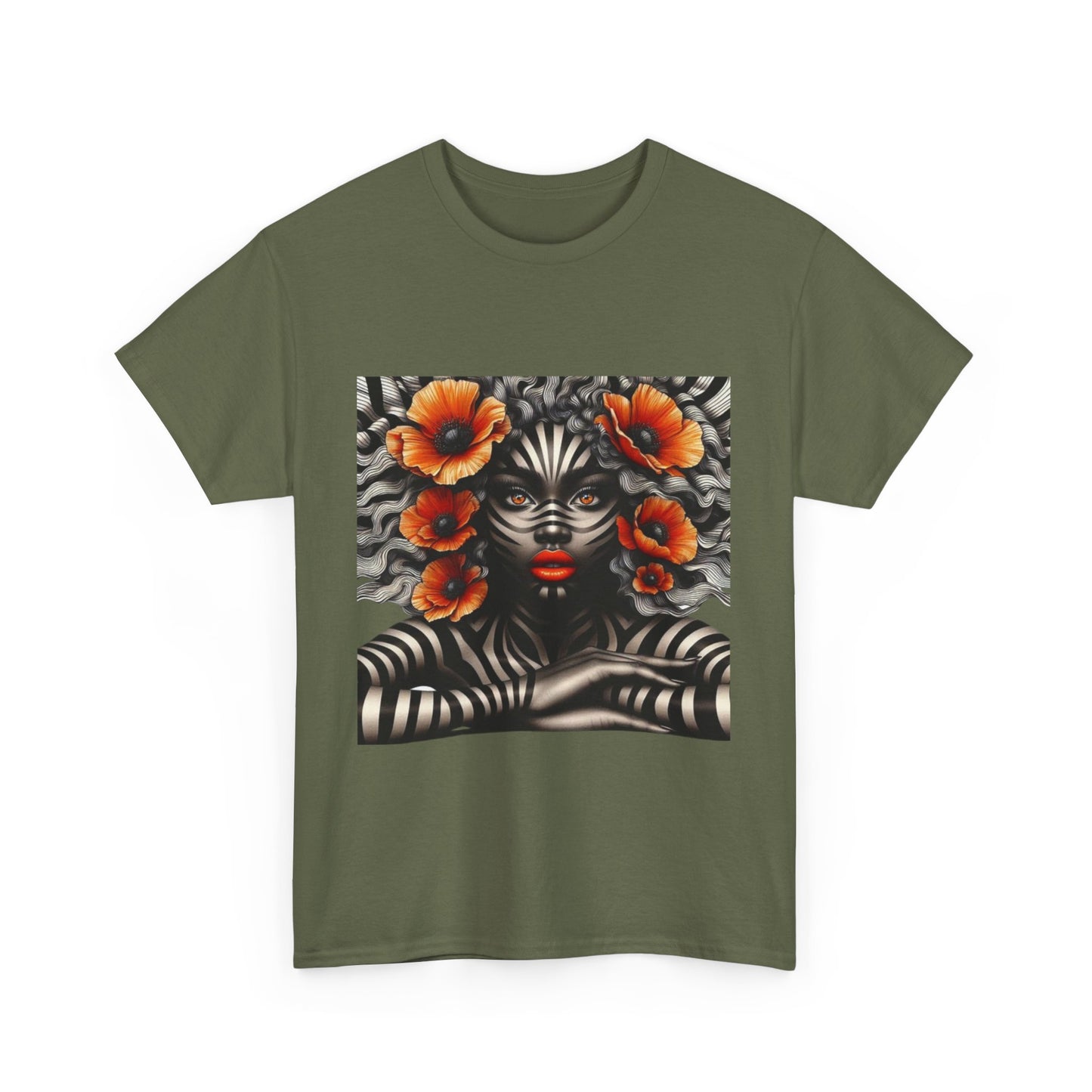 Zebra Fantasy Unisex Heavy Cotton Tee #ZF18