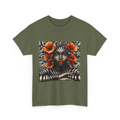 Zebra Fantasy Unisex Heavy Cotton Tee #ZF18