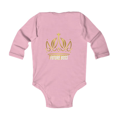 Future Boss Infant Long Sleeve Bodysuit #27IU
