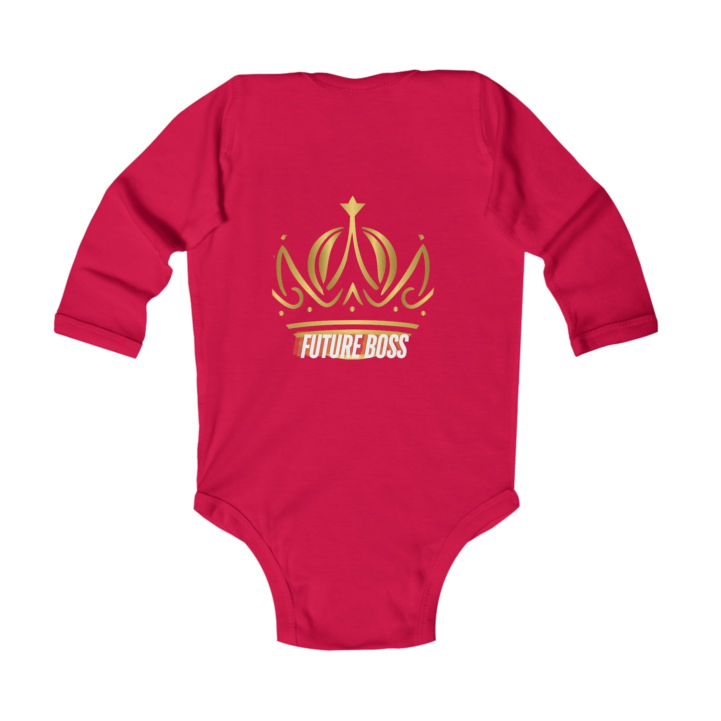 Future Boss Infant Long Sleeve Bodysuit #27IU