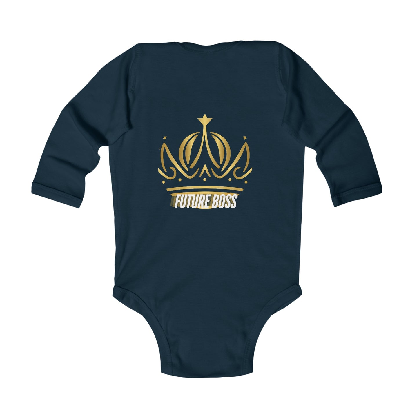 Future Boss Infant Long Sleeve Bodysuit #27IU