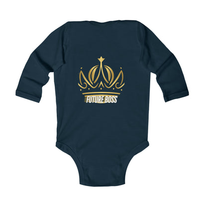 Future Boss Infant Long Sleeve Bodysuit #27IU
