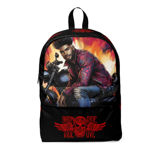 Born To Ride Unisex Classic Backpack #13M