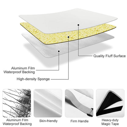 Dope Soul Square Picnic Mat Q003-58.3”x58.3”-58.3”x58.3”/148x148cm