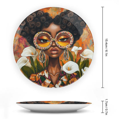 Bone China Decorative Plate