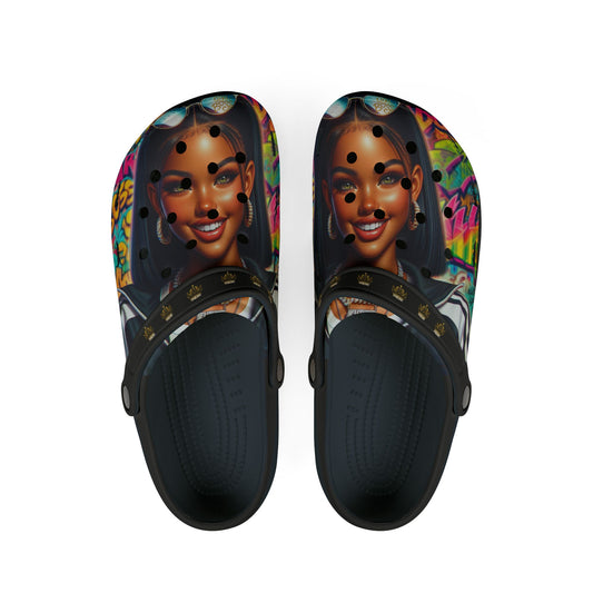 Future Boss EVA Foam Rubber Shoes (AOP) #41U