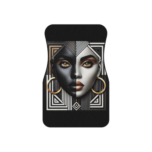 Abstract Beauty Car Mats (Set of 4) #AB1
