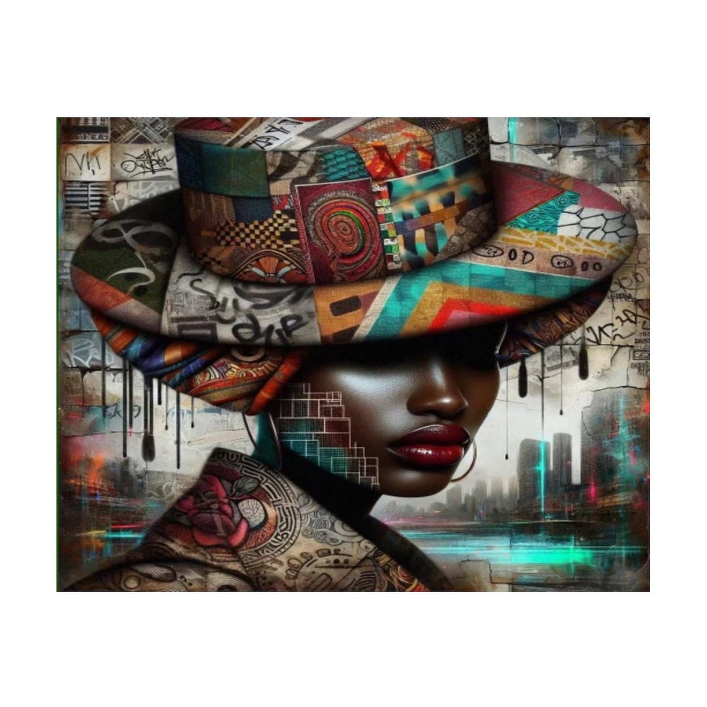 diamond picture Glitter DIY Canvas Wall Art 20"×16"