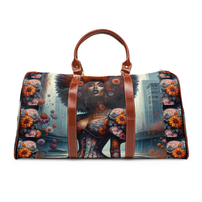 Afrocentric Beauty Luxury Waterproof Travel Bag #AB3