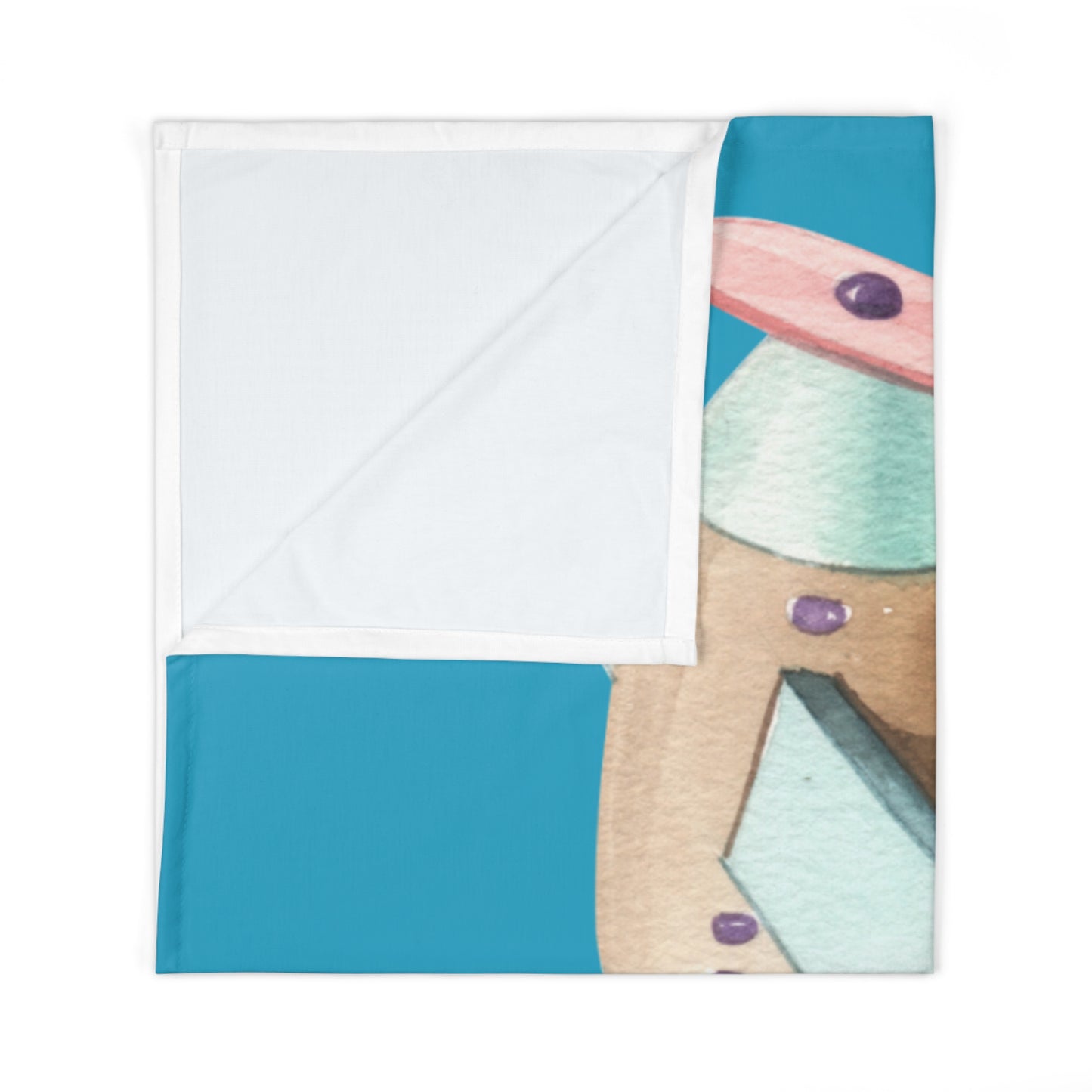 Train Baby Swaddle Blanket #TR1