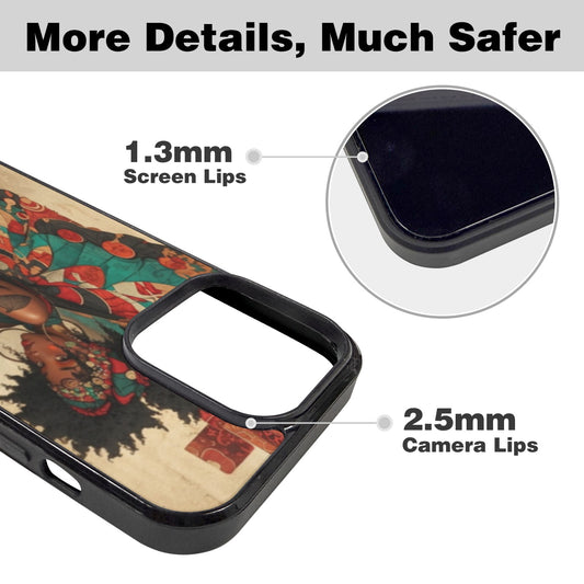 AfroCentric Butterfly Winged Ballerinas Phone Case for iPhone 15 Pro Phone Case for iPhone 15 Pro