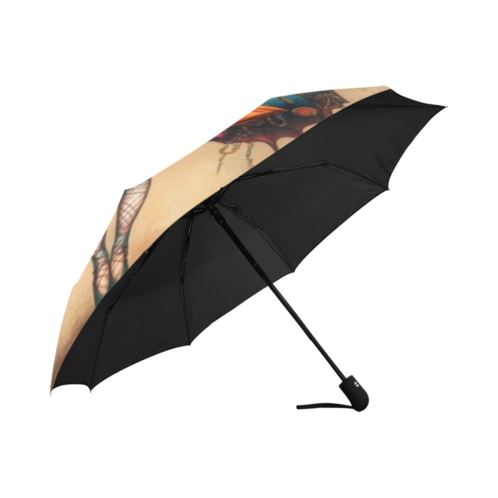 AfroCentric Butterfly Winged Ballerinas Anti-UV Auto-Foldable Umbrella (U09) Anti-UV Auto-Foldable Umbrella (U09)