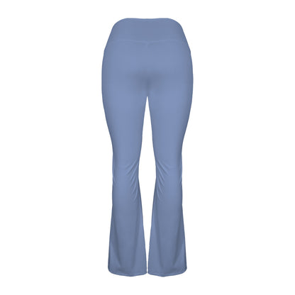 Women's High Waist Crossover Tummy Control Flare Leggings High Waist Crossover Tummy Control Flare Leggings