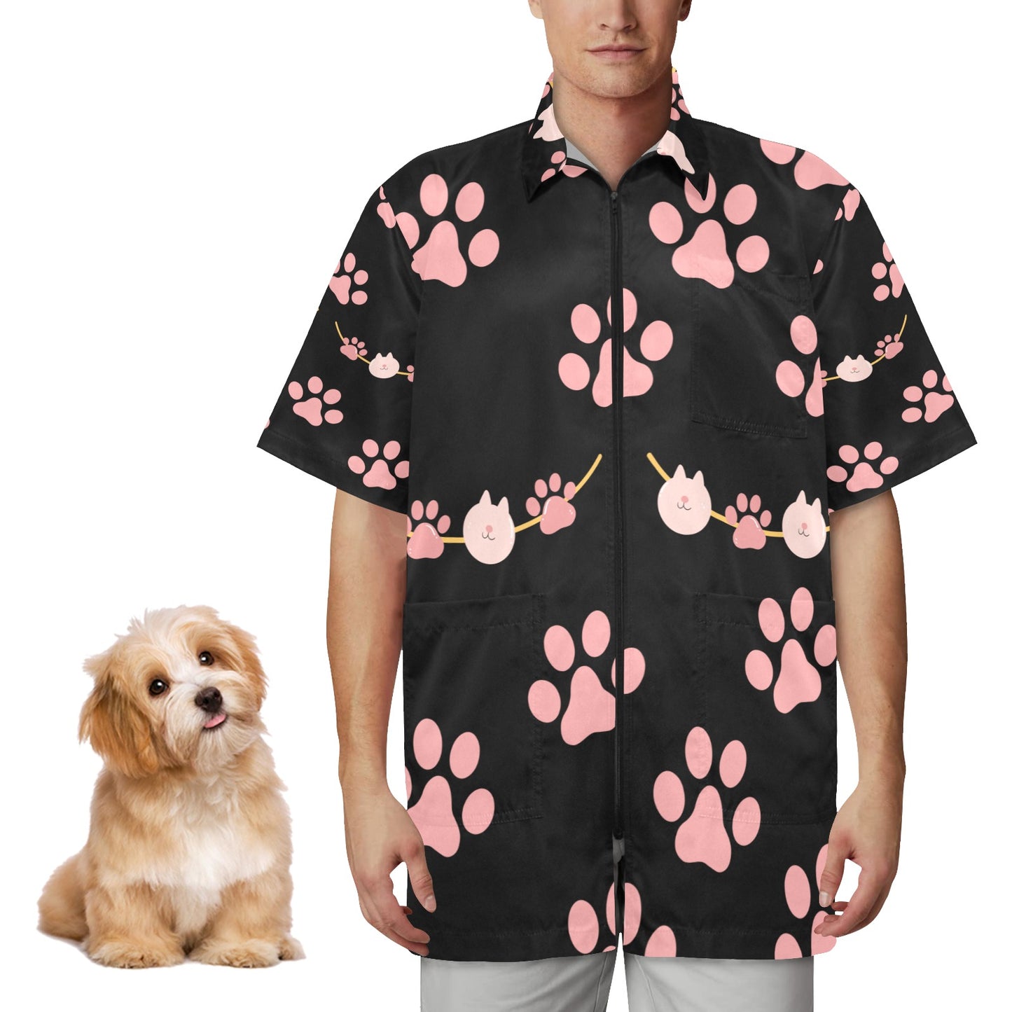 Paws Grooming Jacket Grooming Jacket (Model H53)