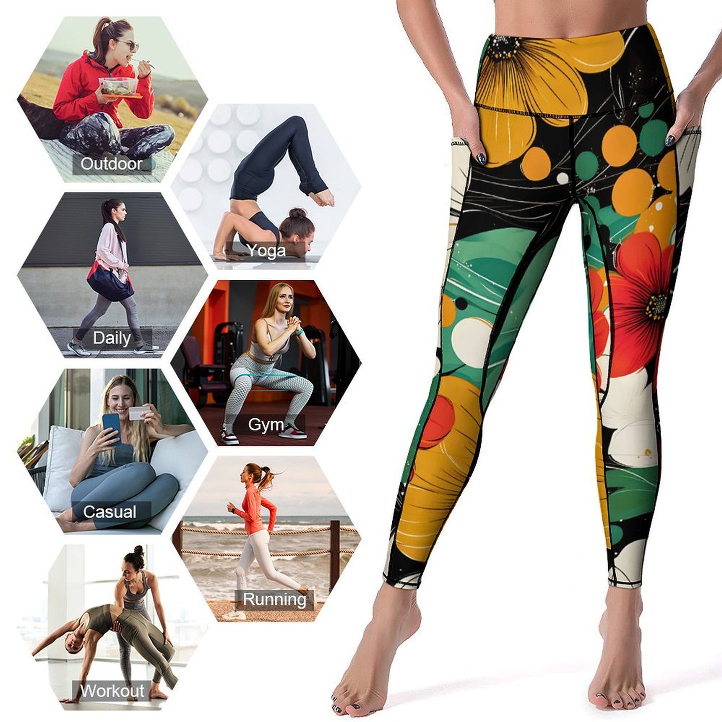 Yoga Pants Women's Yoga Leggings (CE003-)