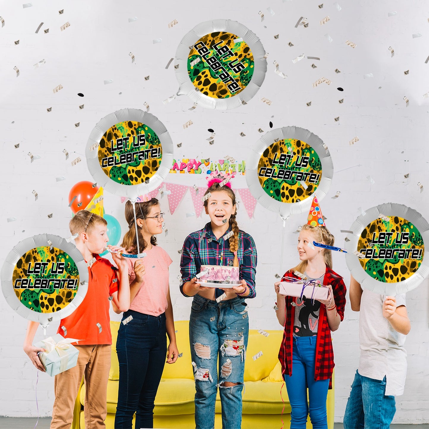 Kids Swag Foil Balloon (18inch)(5 Pack) Foil Balloon (18inch)(5 Pack)