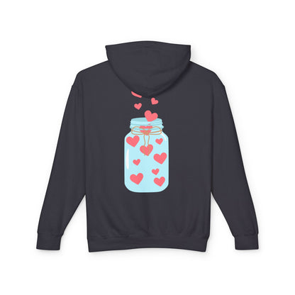 Affirmations Unisex Lightweight Hooded Sweatshirt #AU5