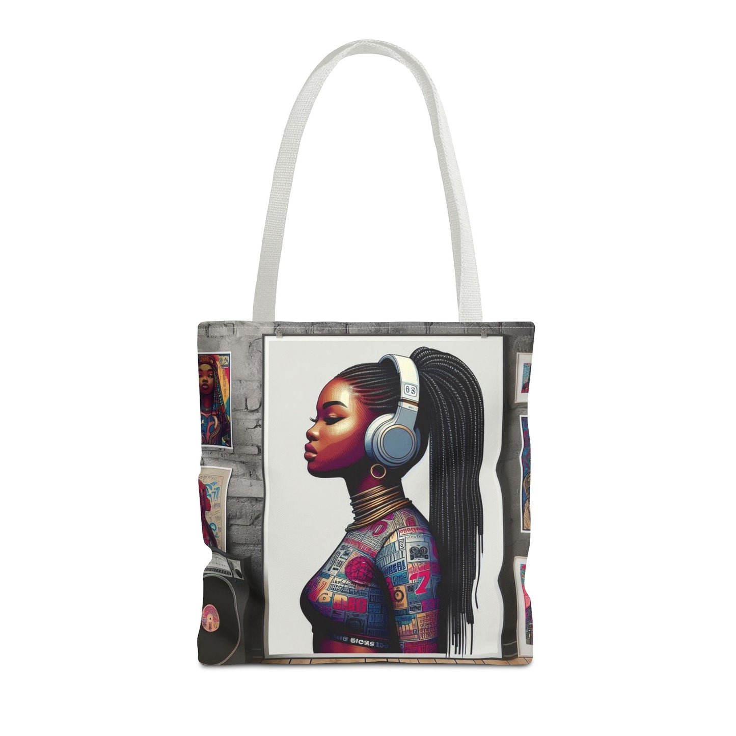 Feel The Music Tote Bag (AOP) #FM3