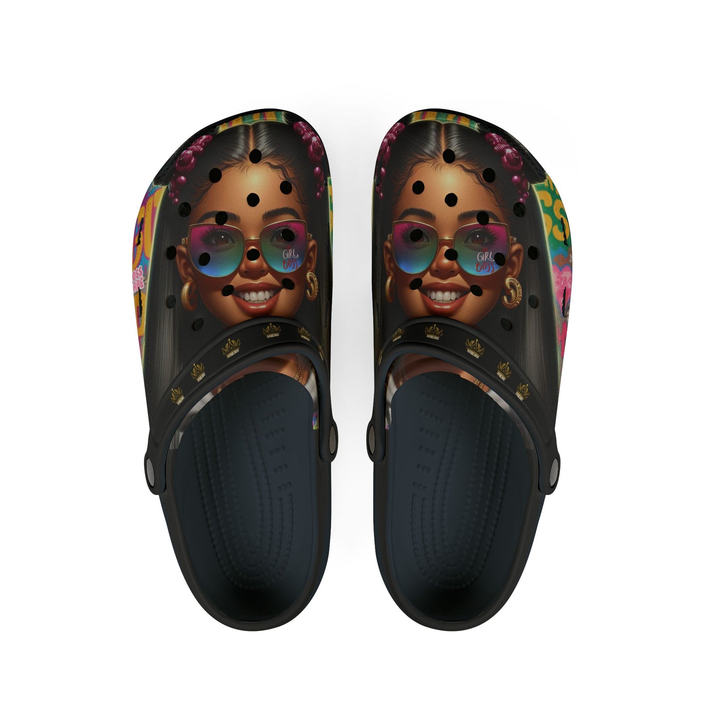Future Boss EVA Foam Rubber Shoes (AOP) #47U