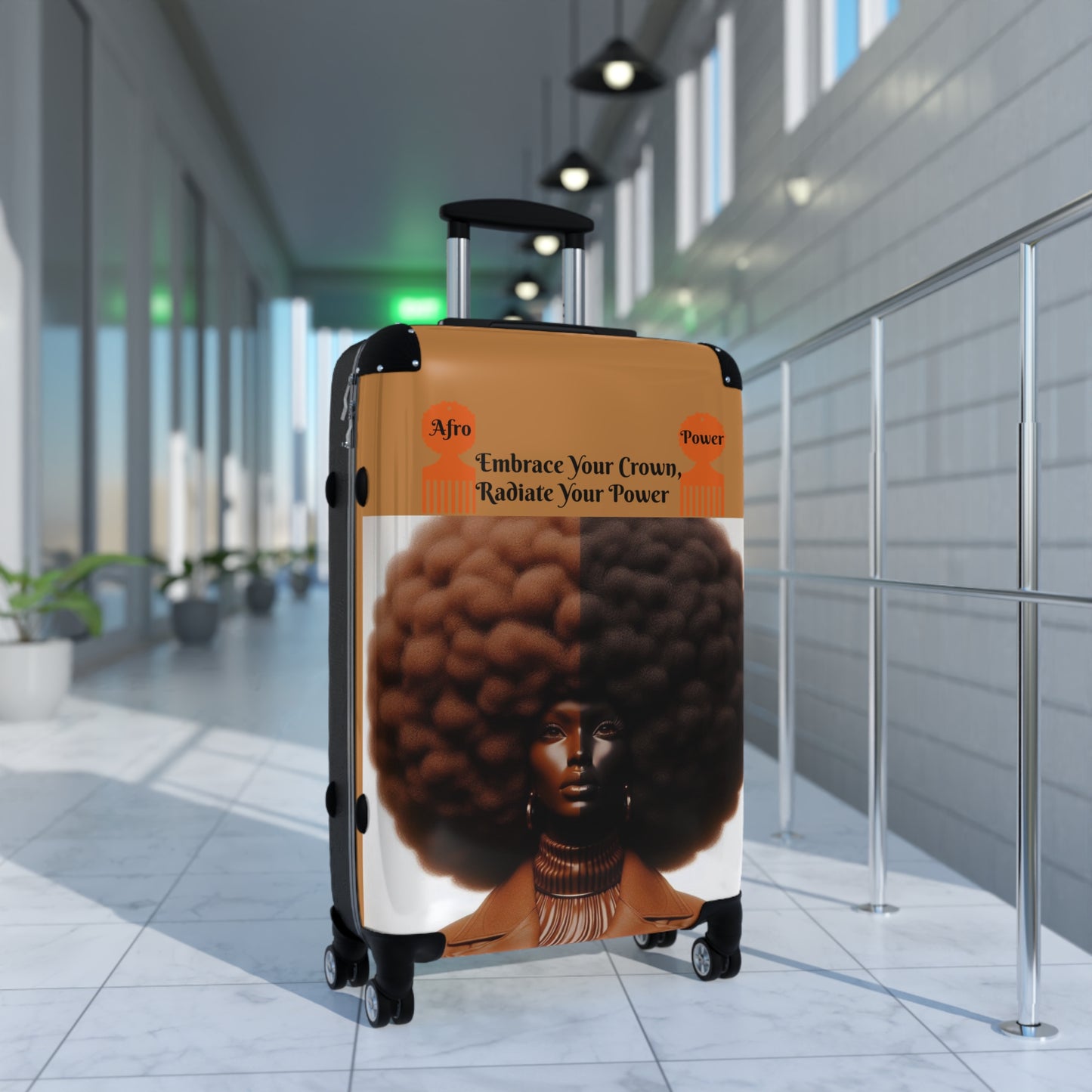 Afro Power Suitcases #AP2