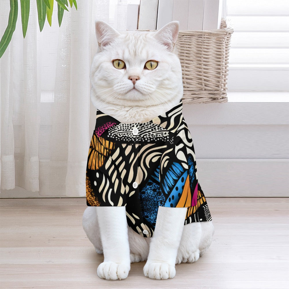 Geometric Pattern Pet shirt