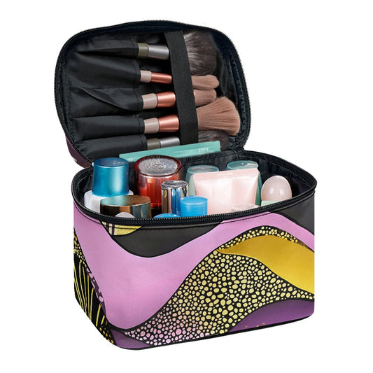 Portable cosmetic bag
