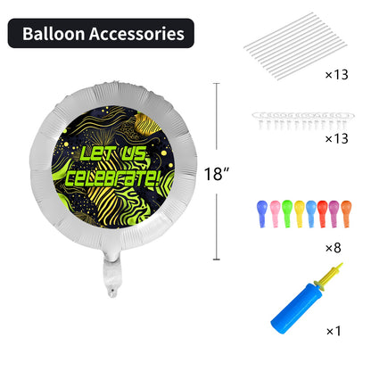 Kids Swag Foil Balloon (18inch)(5 Pack) Foil Balloon (18inch)(5 Pack)