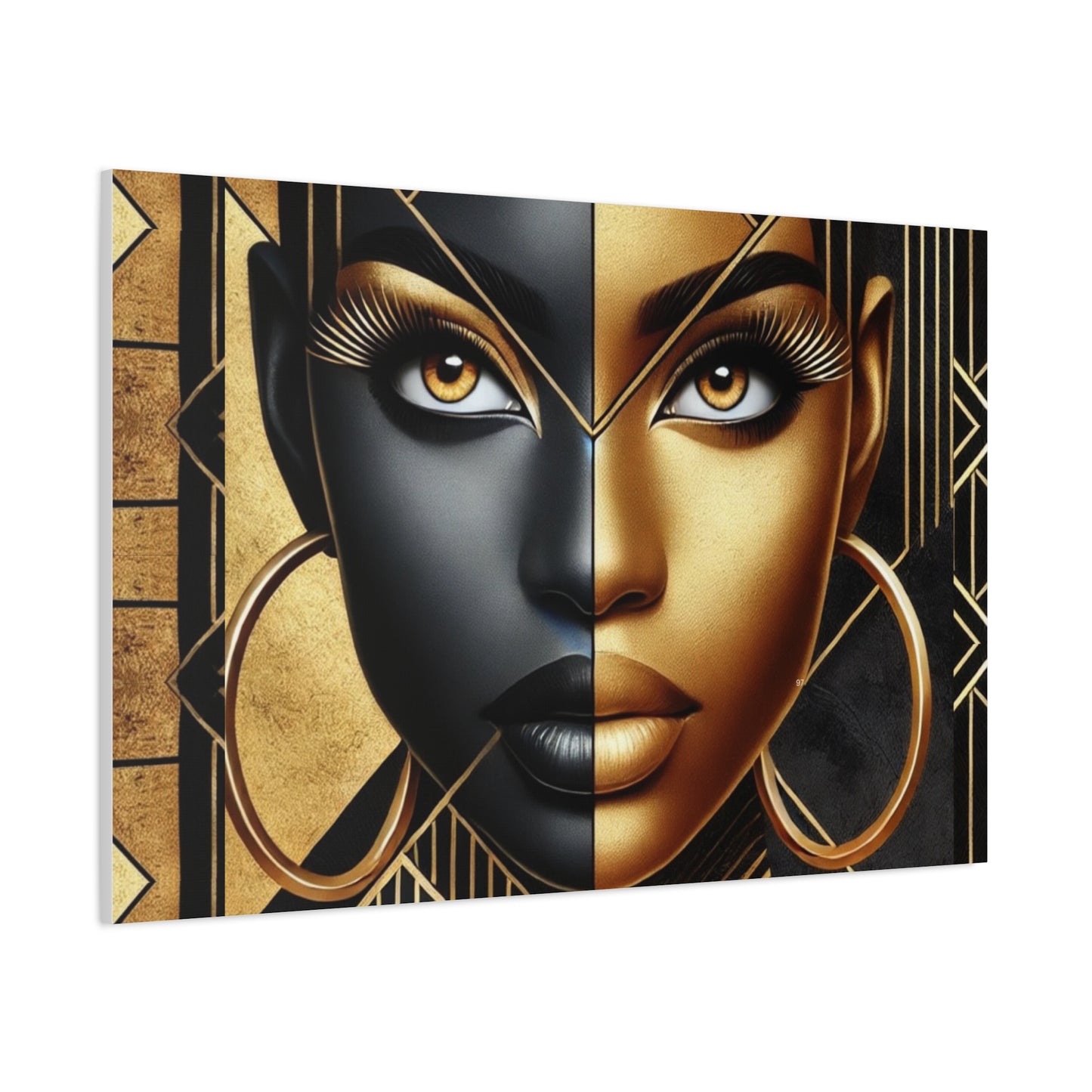 Amber Radiance Matte Canvas, Stretched, 1.25" #AR1