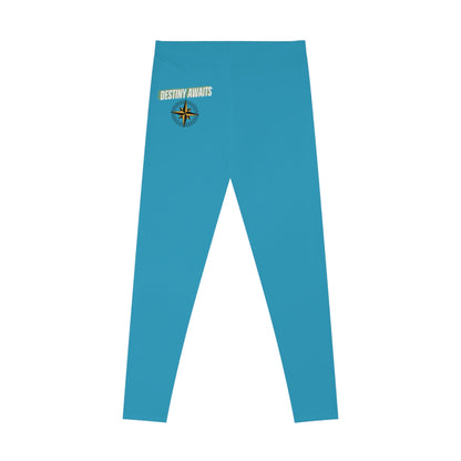Destined For Greatness Stretchy Leggings (AOP) #D.5