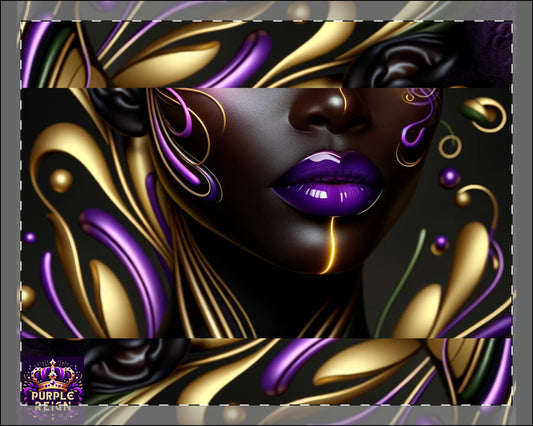 Purple Reign Framed Poster, Multi-Color #PR4
