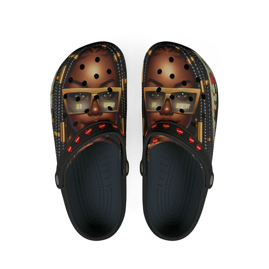 UR Worthy EVA Foam Rubber Shoes (AOP) #5U