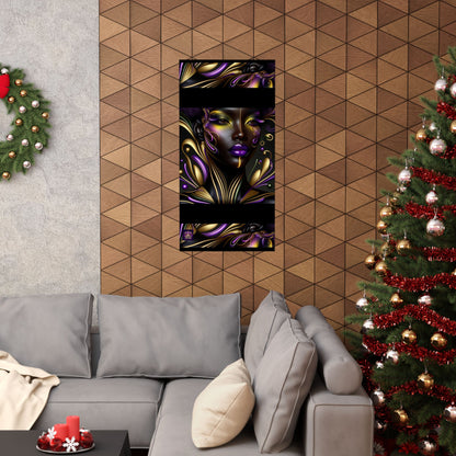 Purrple Reign Matte Vertical Posters #PR7