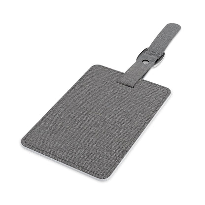 Zebra Fantasy Saffiano Polyester Luggage Tag, Rectangle #ZF8