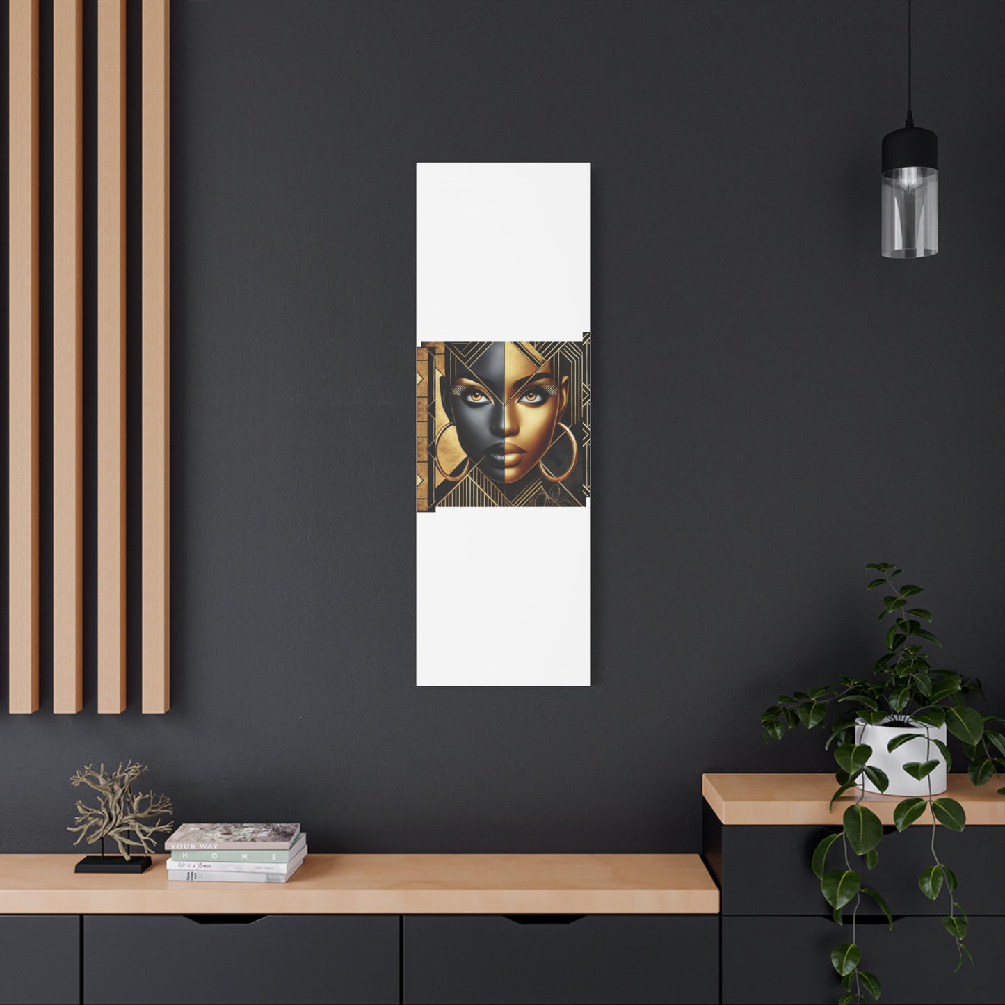Amber Radiance Matte Canvas, Stretched, 1.25" #AR1