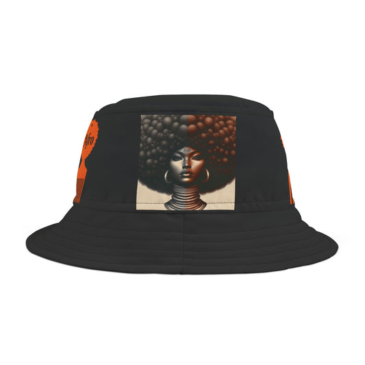 Afro Power Bucket Hat (AOP) #AP5