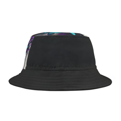 Butterfly Beauty Bucket Hat, Women's Fashion Denim Sun Hat, Trendy Blue