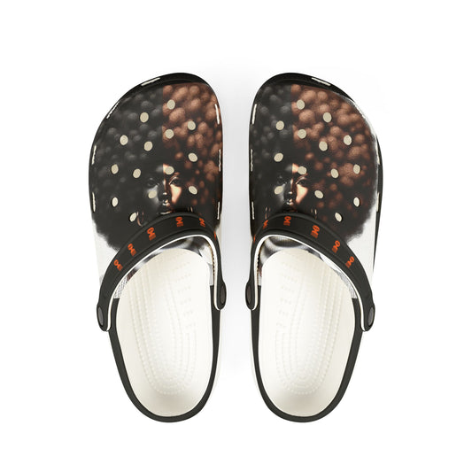 Afro Power EVA Foam Rubber Shoes (AOP) #AP5