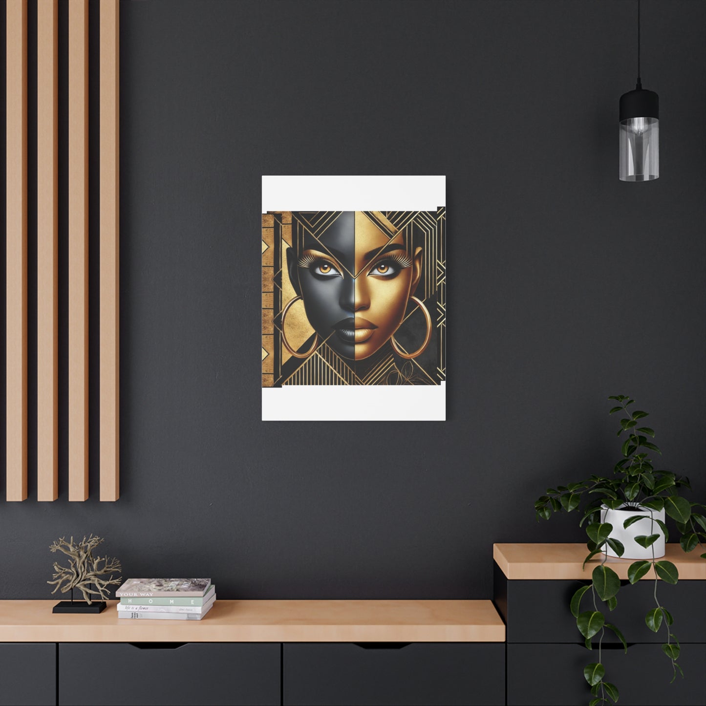Amber Radiance Matte Canvas, Stretched, 1.25" #AR1