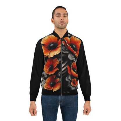 Zebra Fantasy Men's Bomber Jacket (AOP) #ZF13