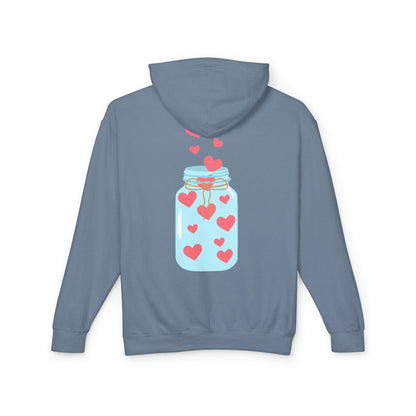 Affirmations Unisex Lightweight Hooded Sweatshirt #AU5