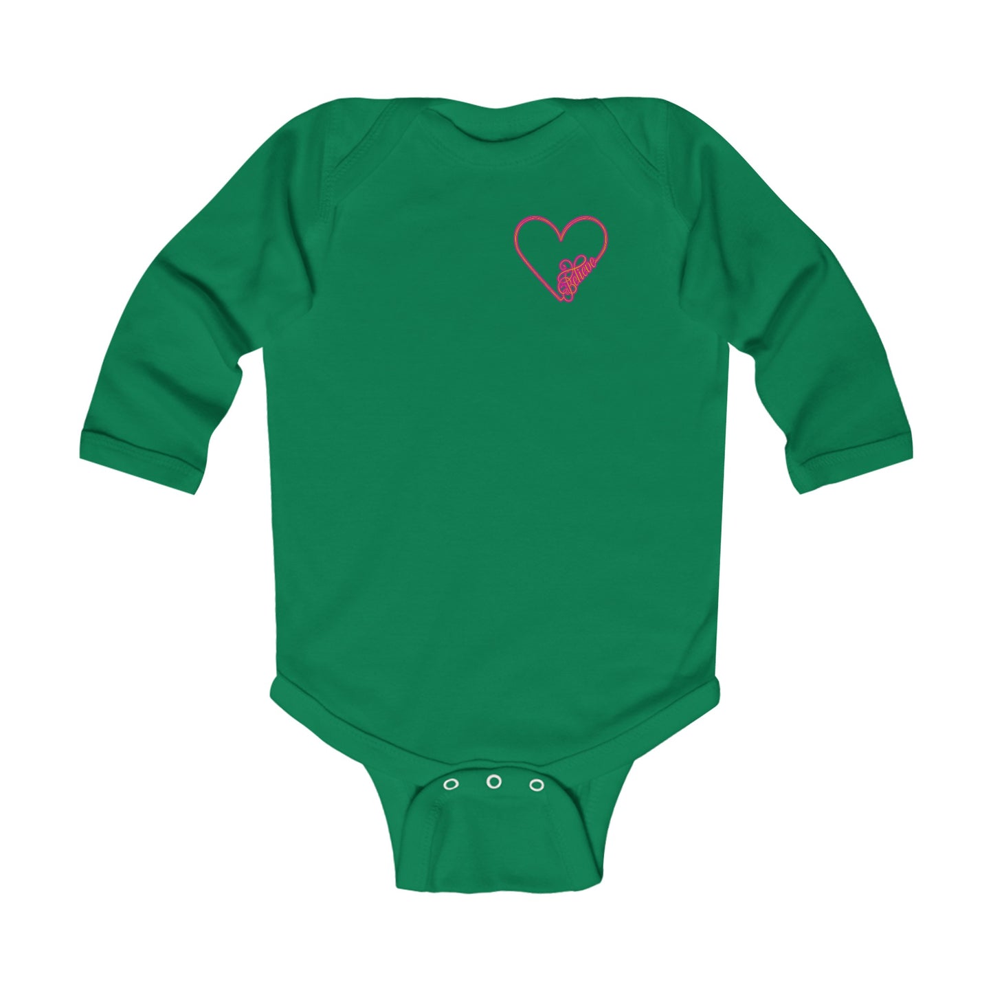 Believe Infant Long Sleeve Bodysuit #51IU