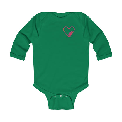 Believe Infant Long Sleeve Bodysuit #51IU