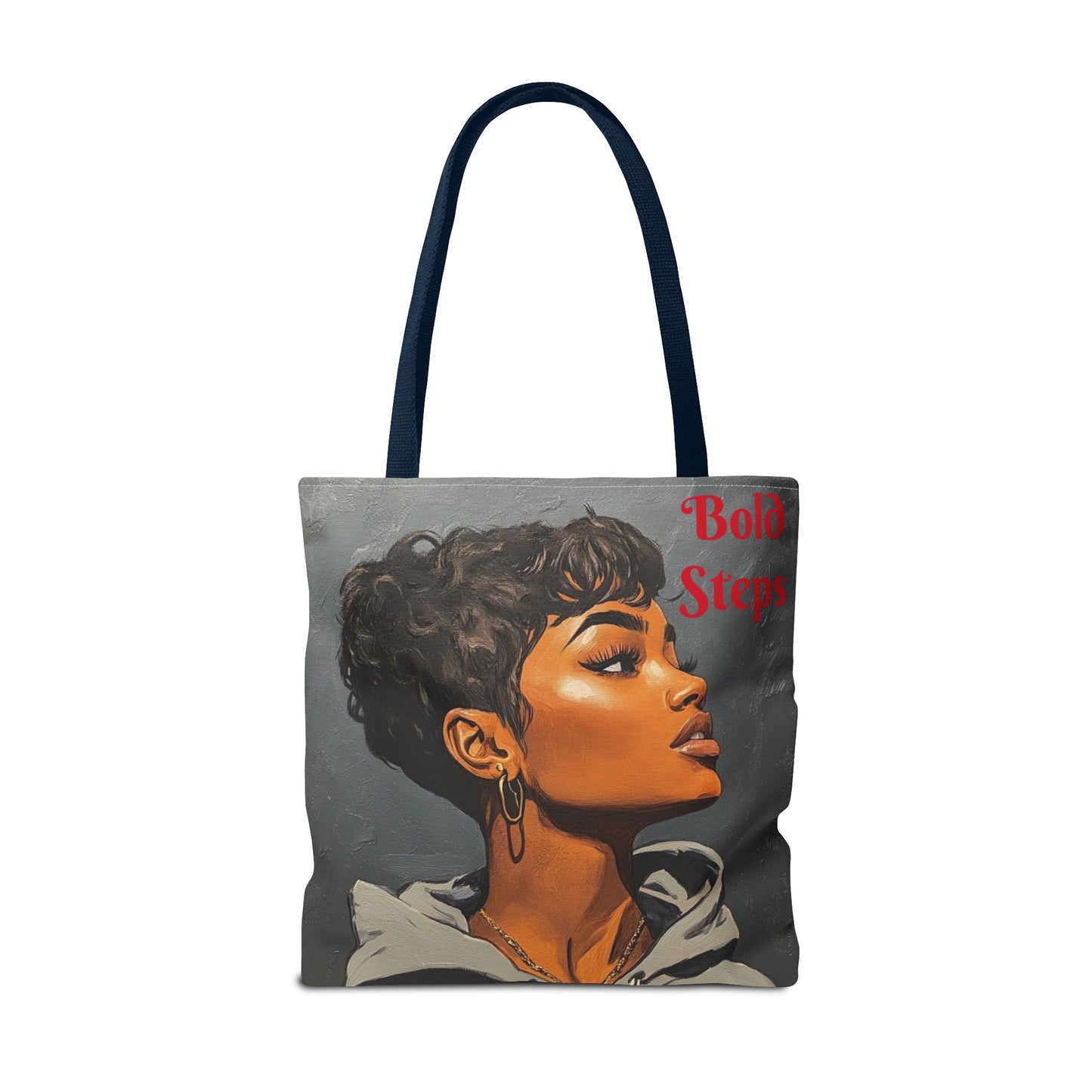 Bold Steps Tote Bag (AOP) #T11