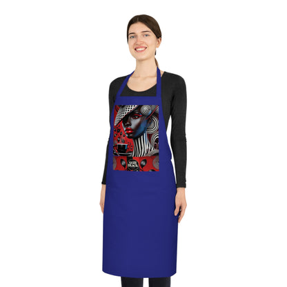 Still Black Cotton Apron #SB9