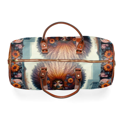 Afrocentric Beauty Luxury Waterproof Travel Bag #AB3