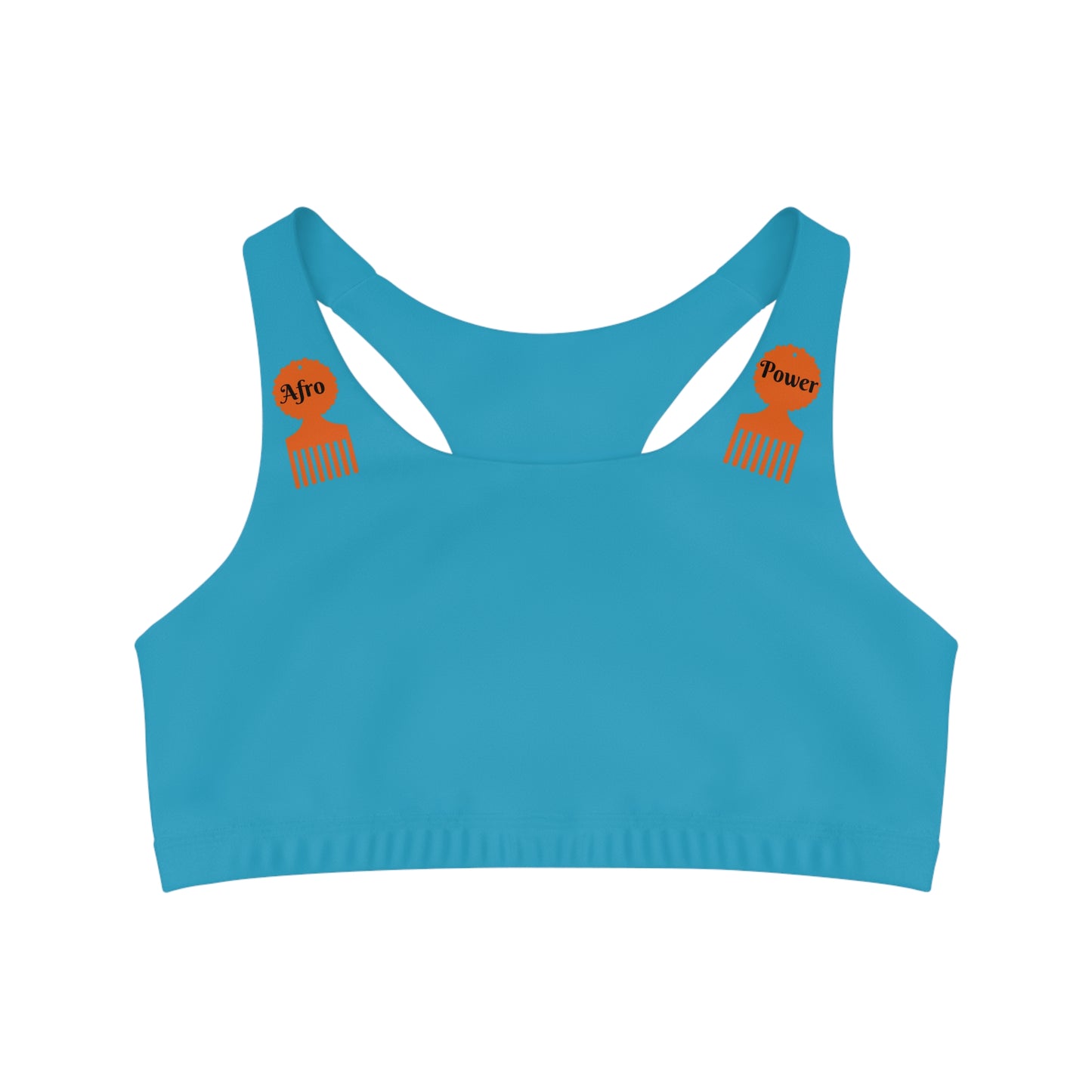 Afro Power Seamless Sports Bra (AOP) #AP1
