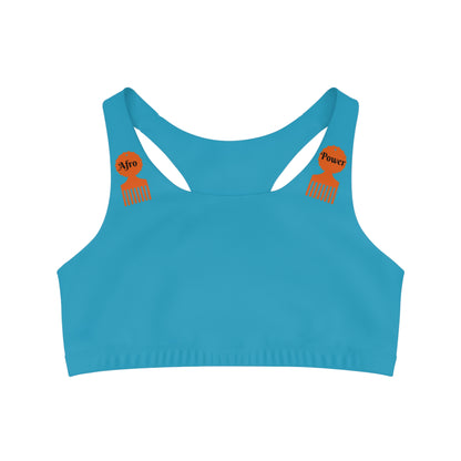 Afro Power Seamless Sports Bra (AOP) #AP1