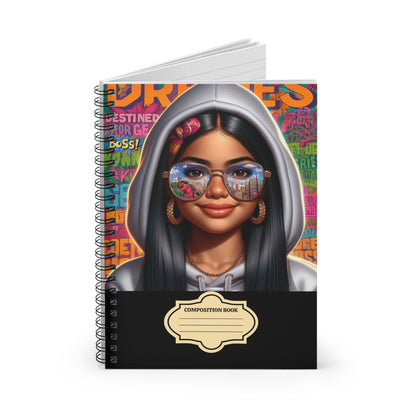 Back to School Affirmations Spiral Notebook - Ruled Line #55